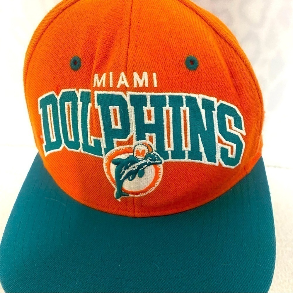 NFL Vintage Collection Miami Dolphins Wool Nostalgia Co.SnapBack Hat Cap